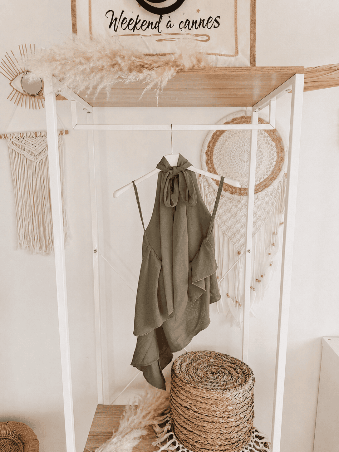 HD02 Top „Desert Breeze“ 🌿 beige, khaki, schwarz – Bild 3