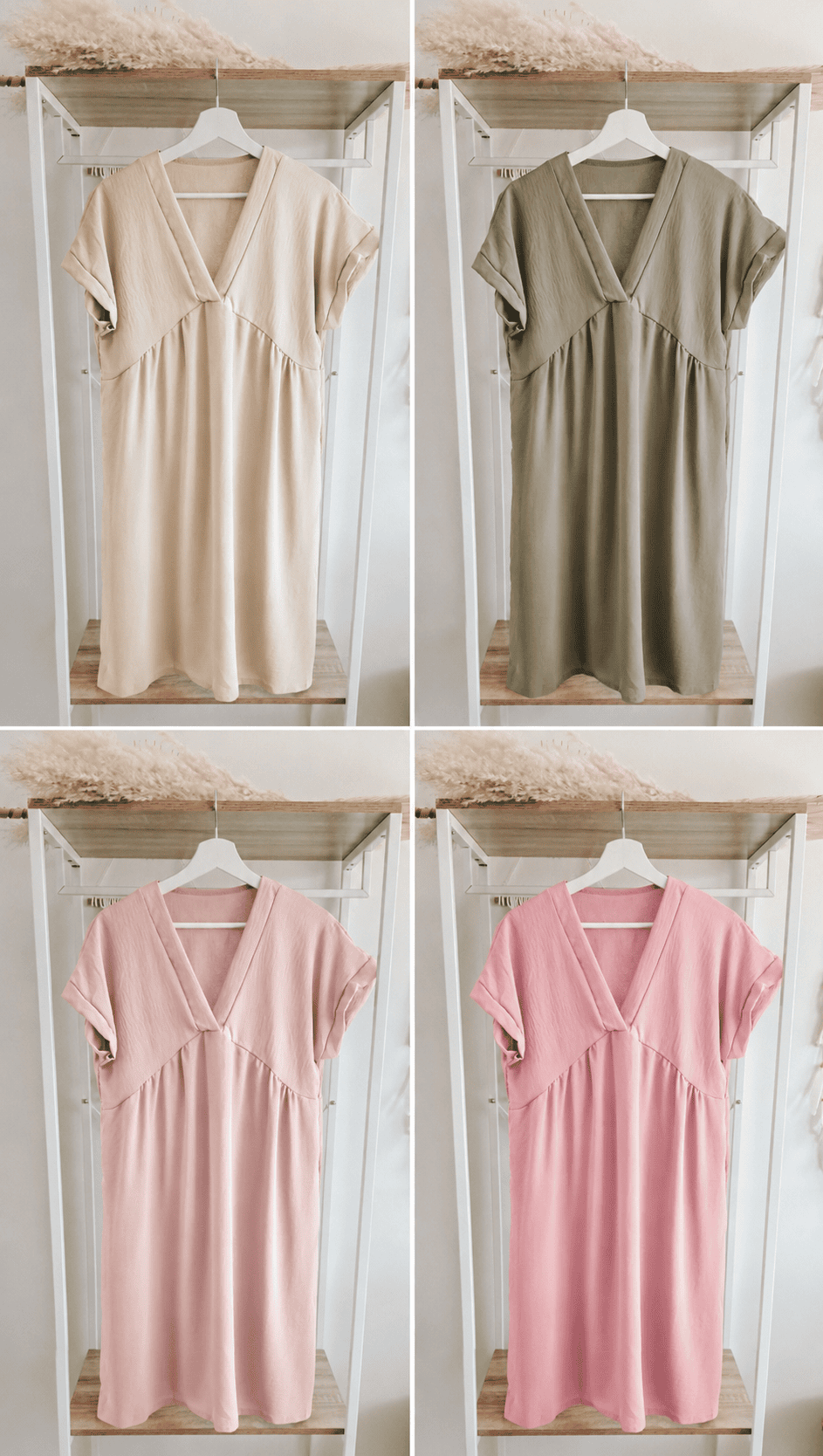 V-Ausschnitt Kleid – Plus Size bis 46/48 – Bild 10