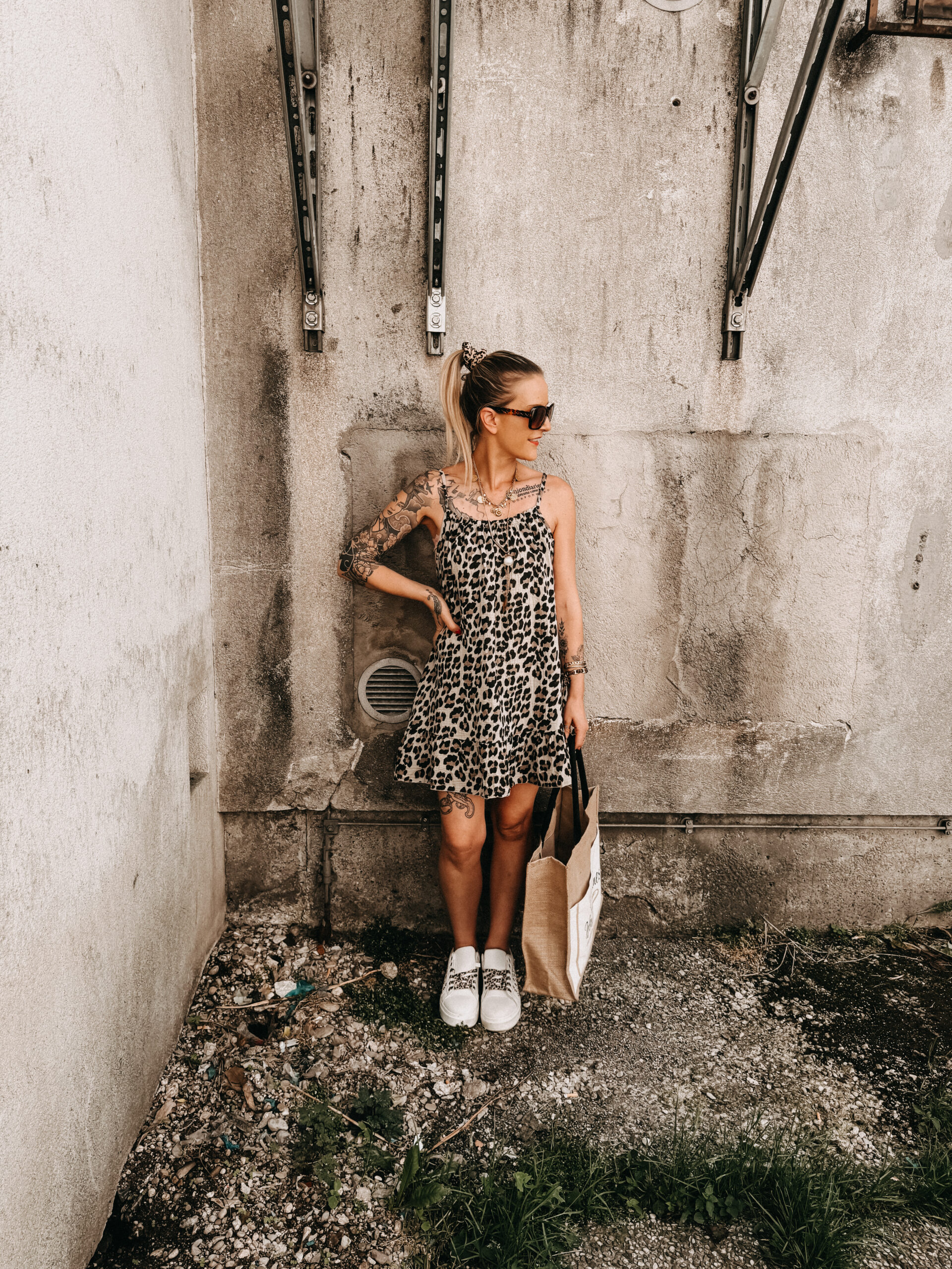Sp26 Musselin Trägerkleid „Wild Meadow“ 🐆🌾 – Bild 5