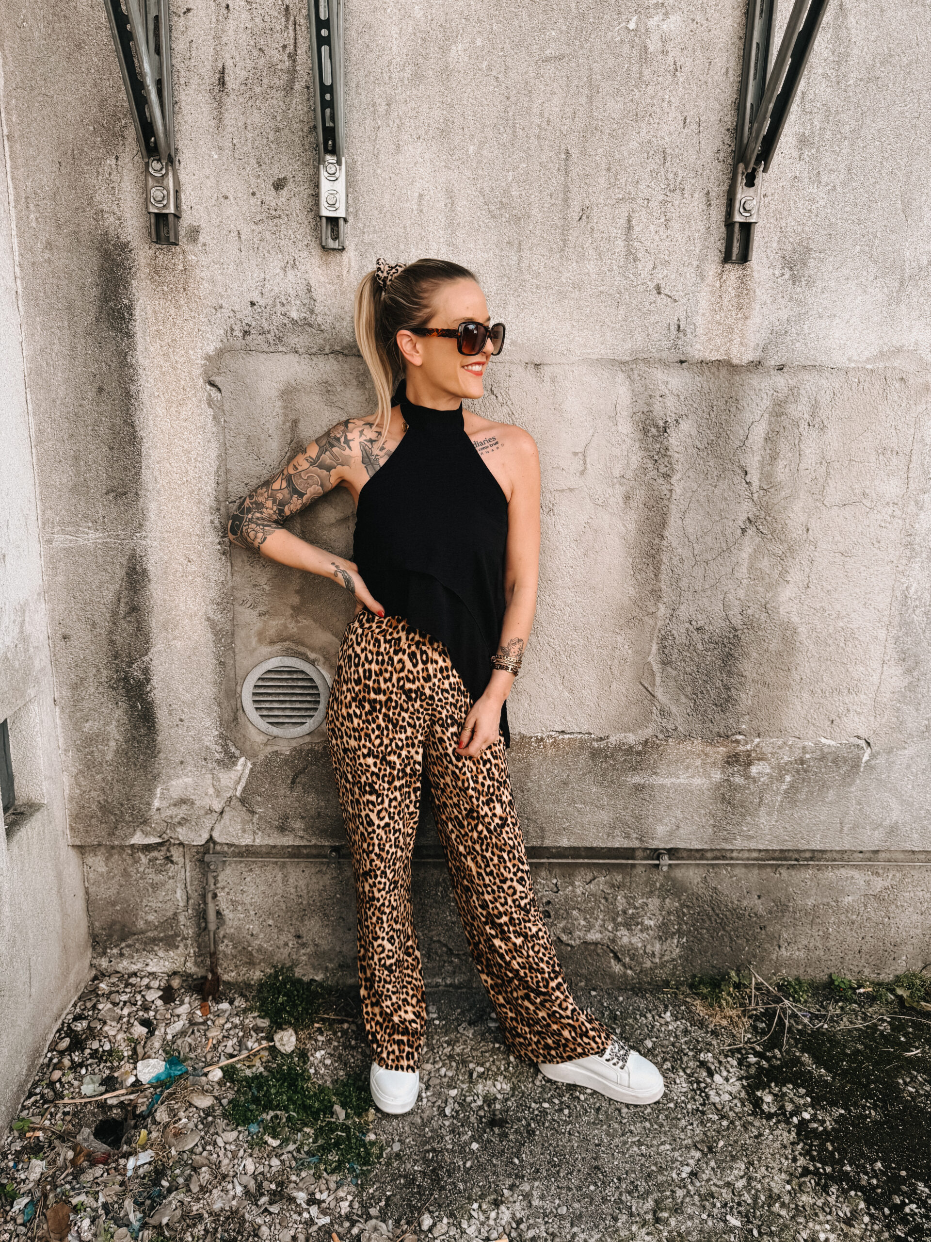 HD02 Top „Desert Breeze“ 🌿 beige, khaki, schwarz – Bild 5