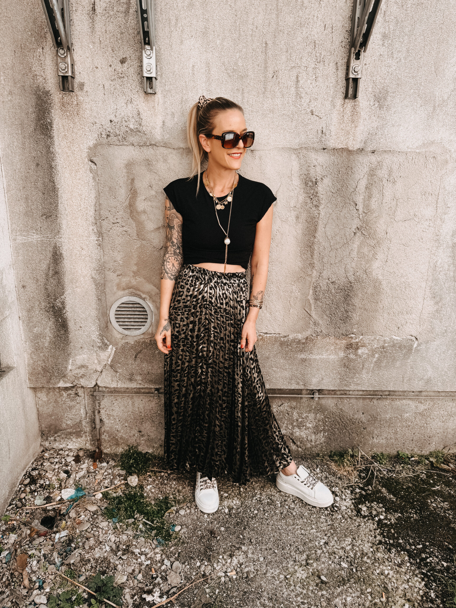 SP27 Plisseerock „Savannah Whisper“ 🐆✨ – Bild 5