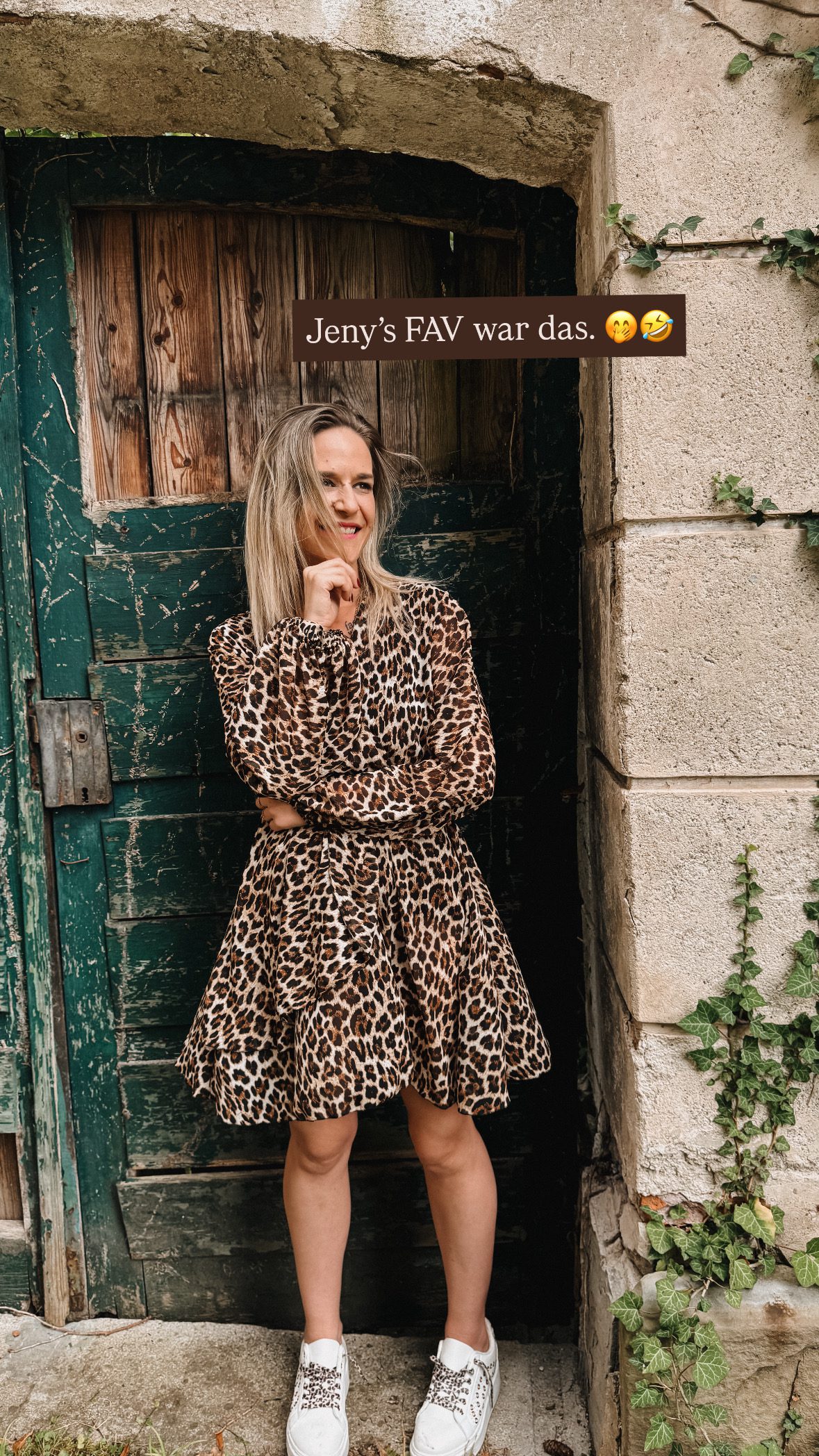 LIMITED: KA01 🐆 Leo-Kleid „Golden Wild" – Bild 5