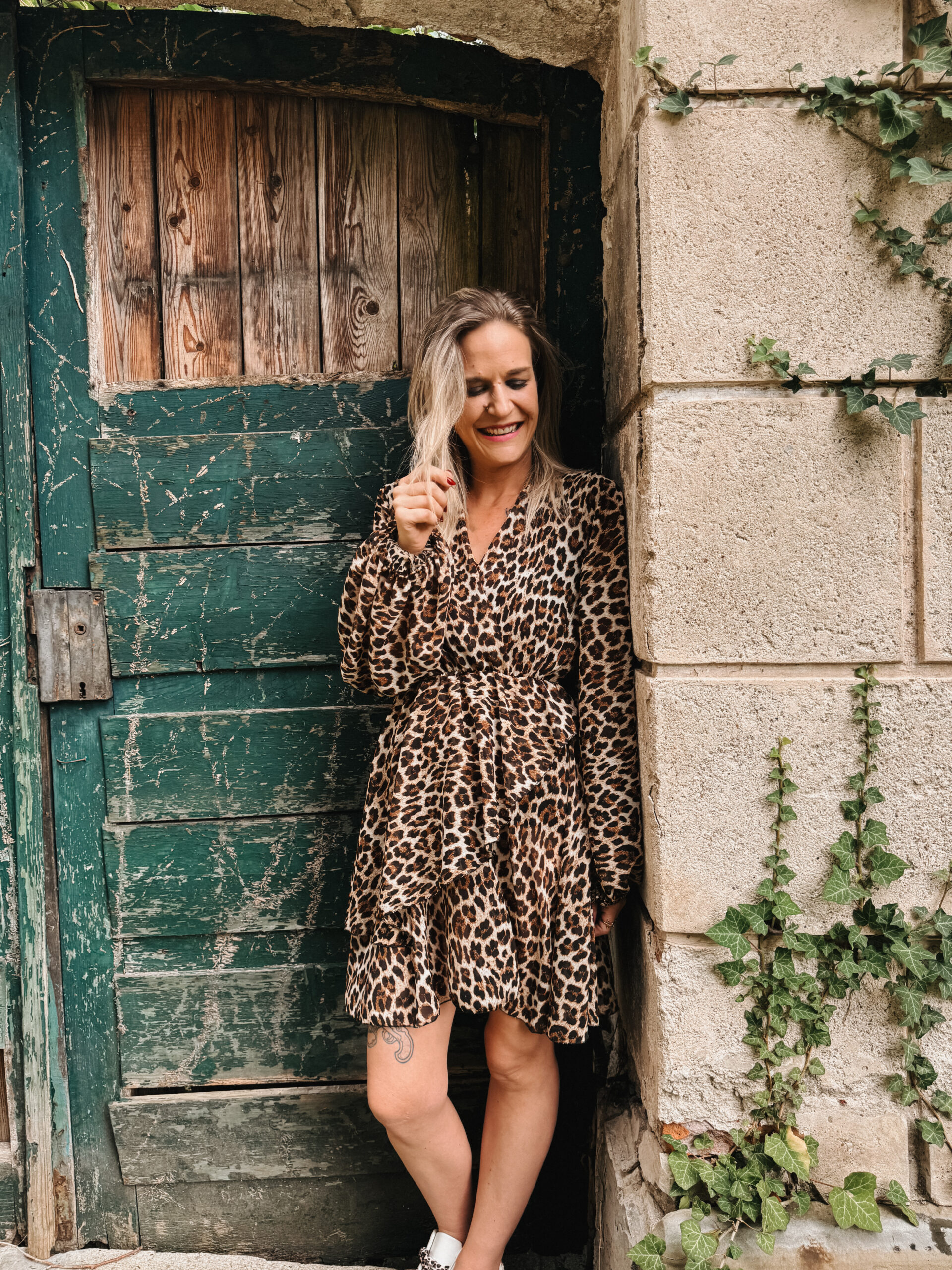 LIMITED: KA01 🐆 Leo-Kleid „Golden Wild" – Bild 4