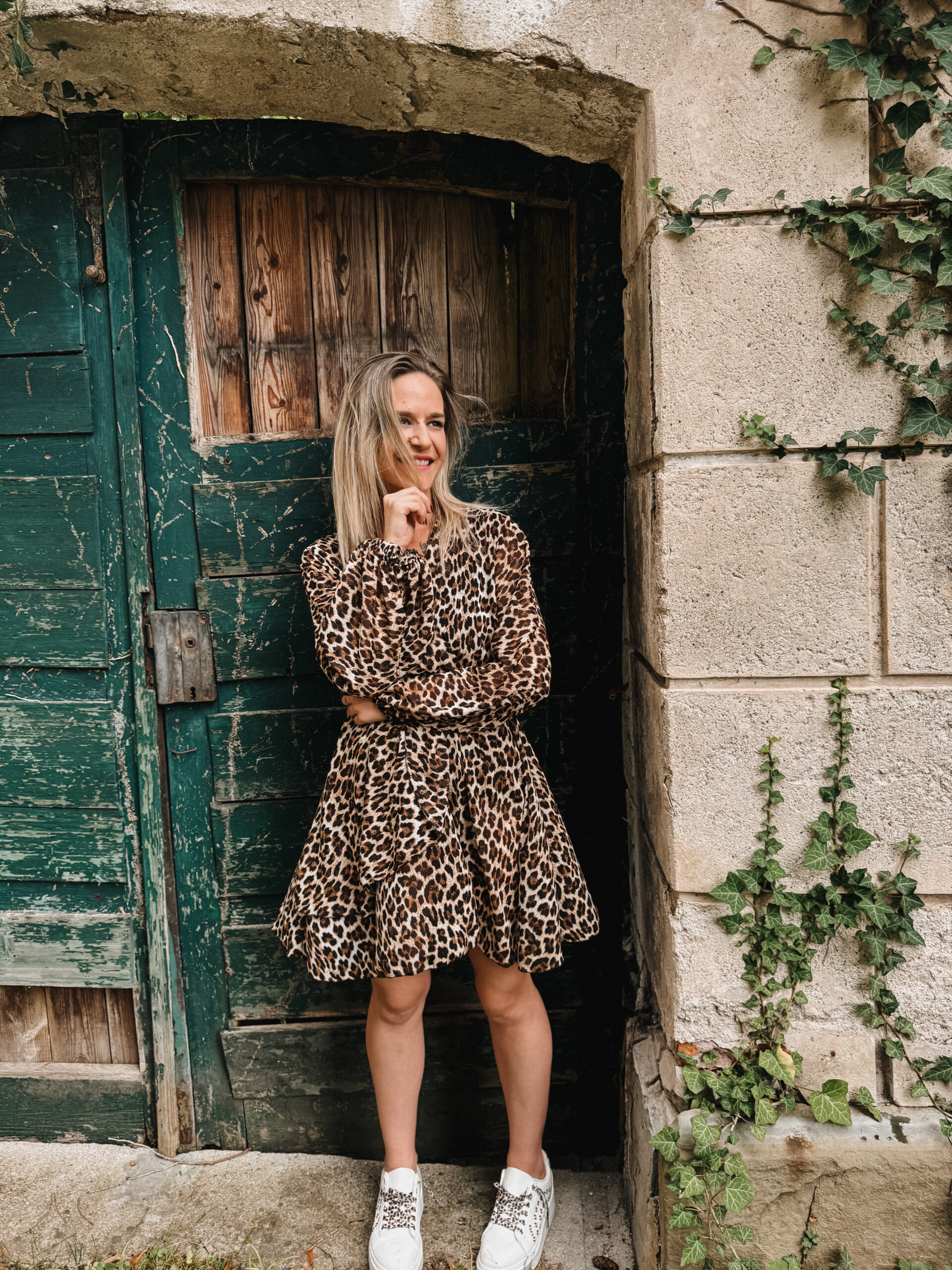 LIMITED: KA01 🐆 Leo-Kleid „Golden Wild" – Bild 3