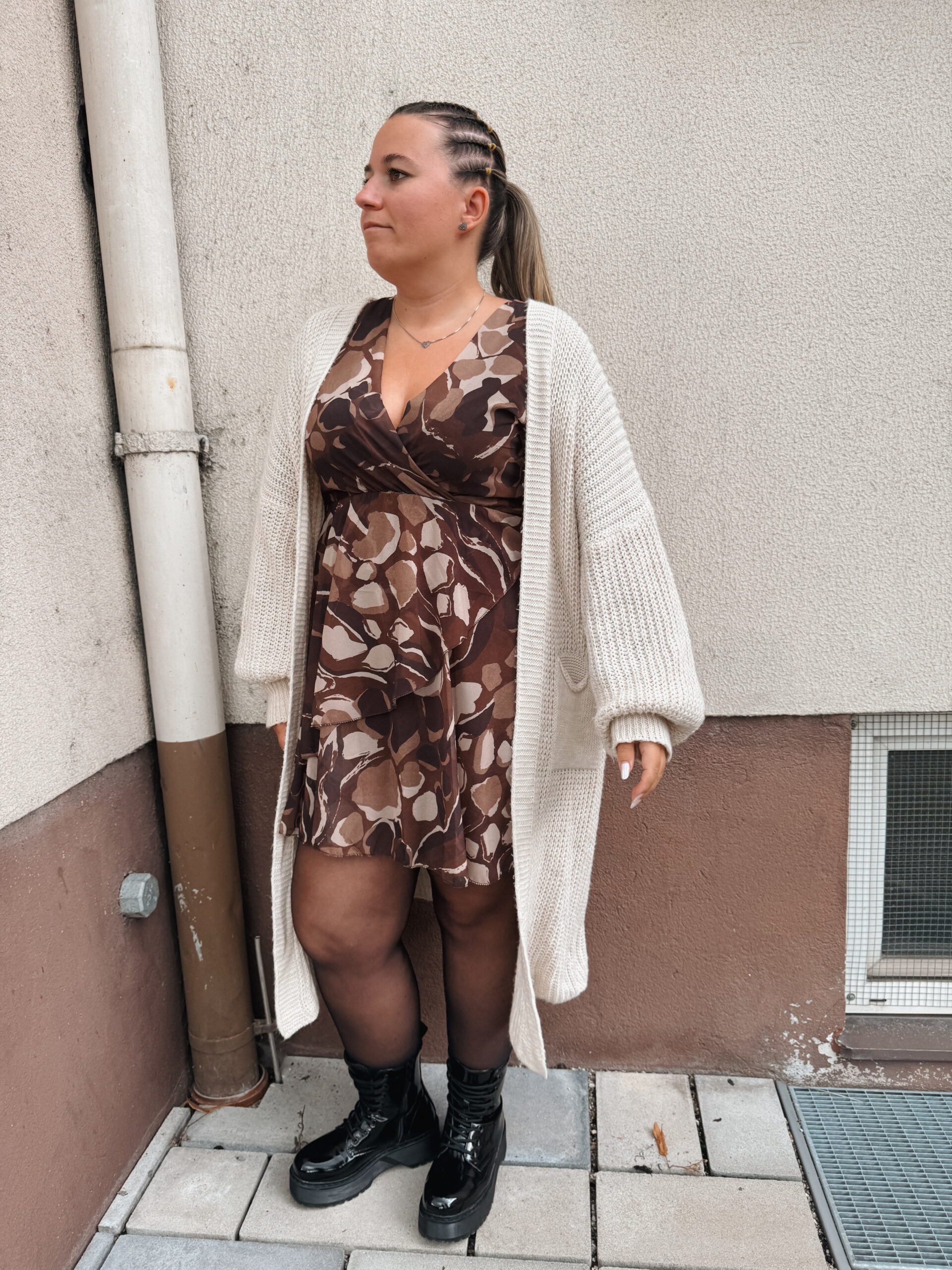 KA06🤎 Kleid „Golden Love“ – Bild 6